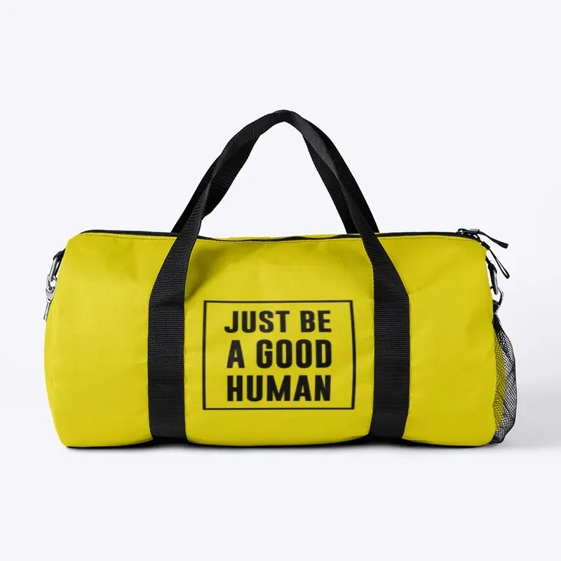 Good Human Blk - Duffle Bag