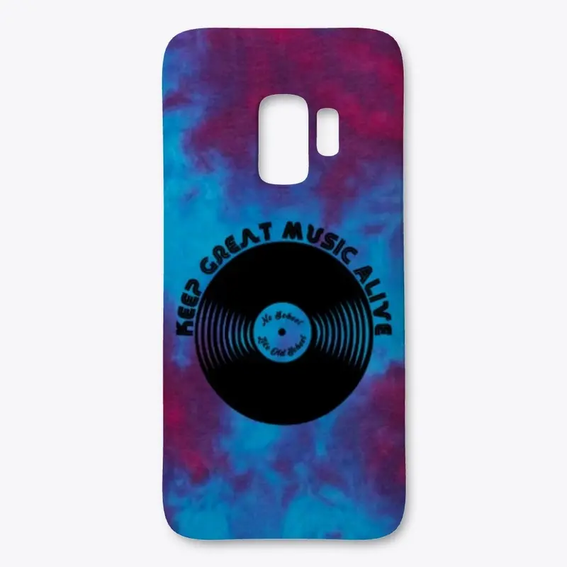 BLUE & PURPLE TIE DYE GREAT MUSIC | BLK 