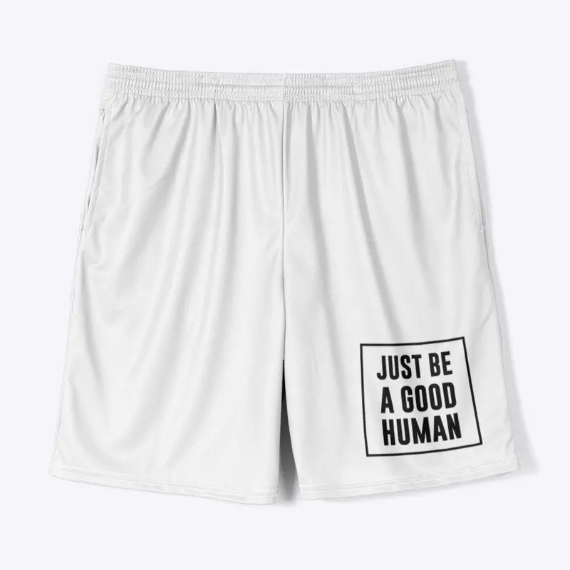 Good Human Blk - Jersey Shorts