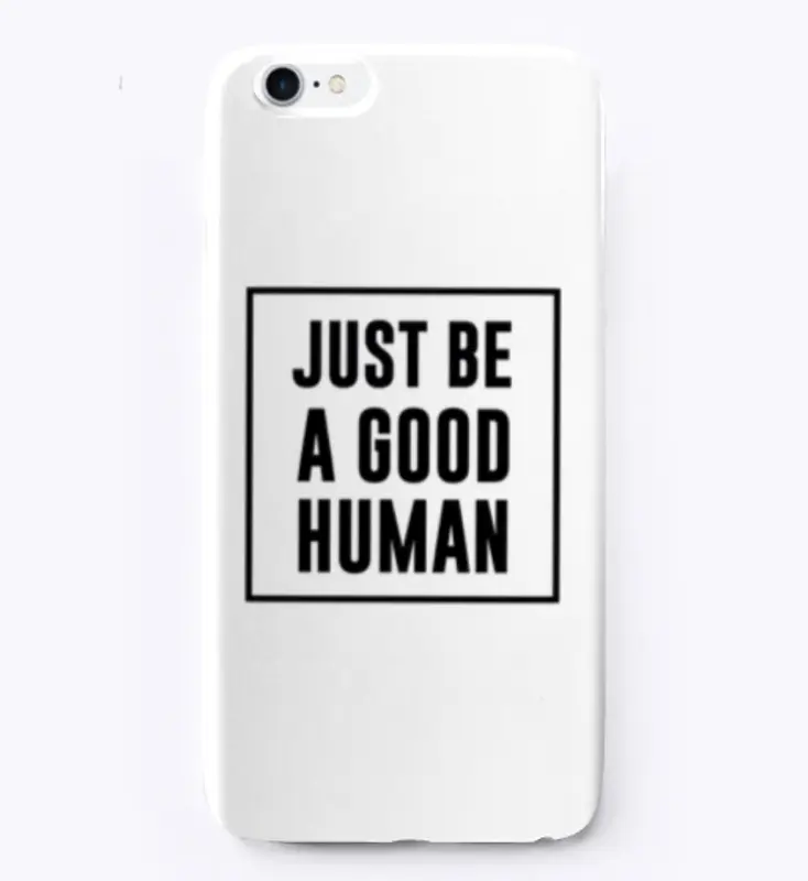 GOOD HUMAN SQ | BLACK LOGO