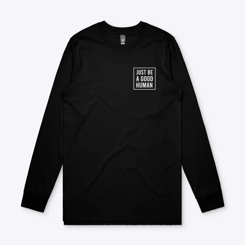 GOOD HUMAN WHT SQ | HOODIES & SWEATERS