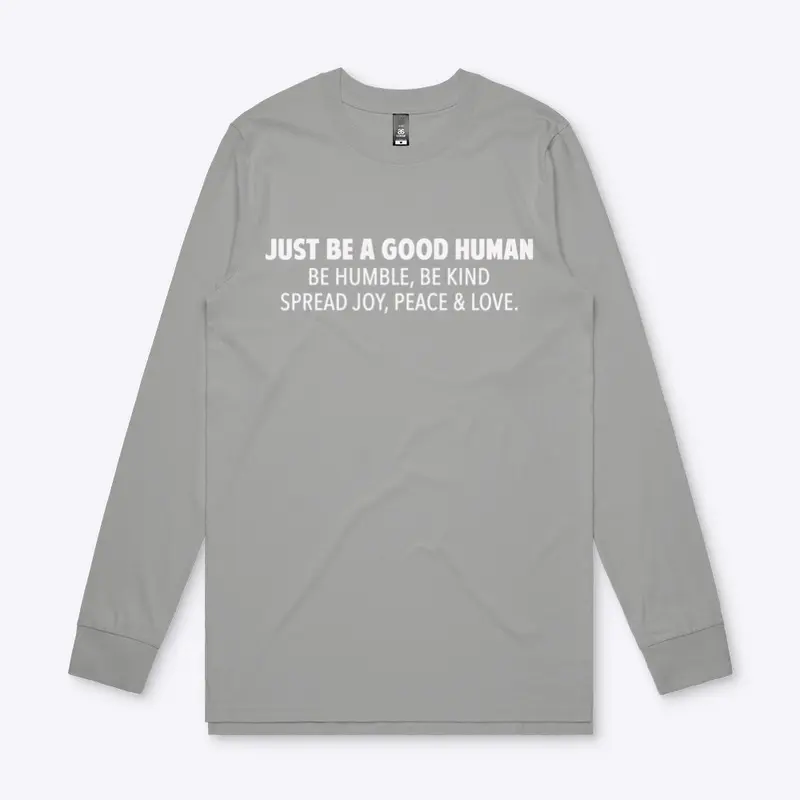 GOOD HUMAN | PREMIUM | WHITE FONT