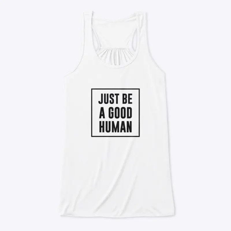 GOOD HUMAN SQ | BLACK LOGO