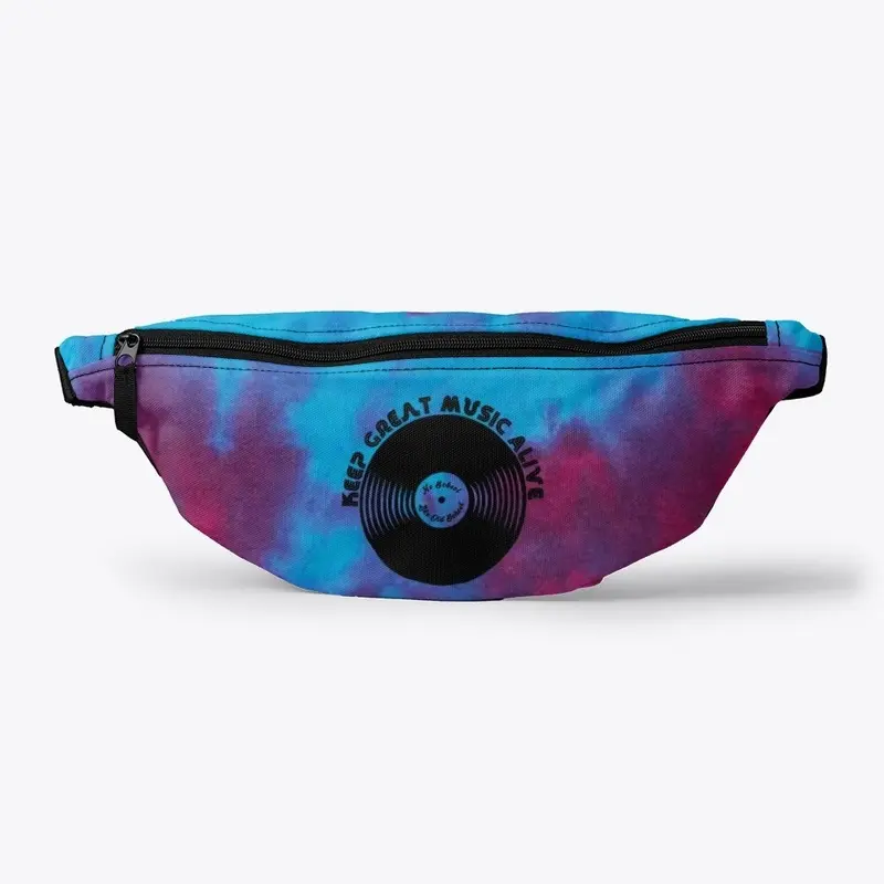 BLUE & PURPLE TIE DYE GREAT MUSIC | BLK 