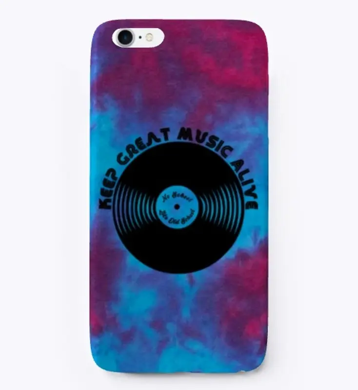 BLUE & PURPLE TIE DYE GREAT MUSIC | BLK 