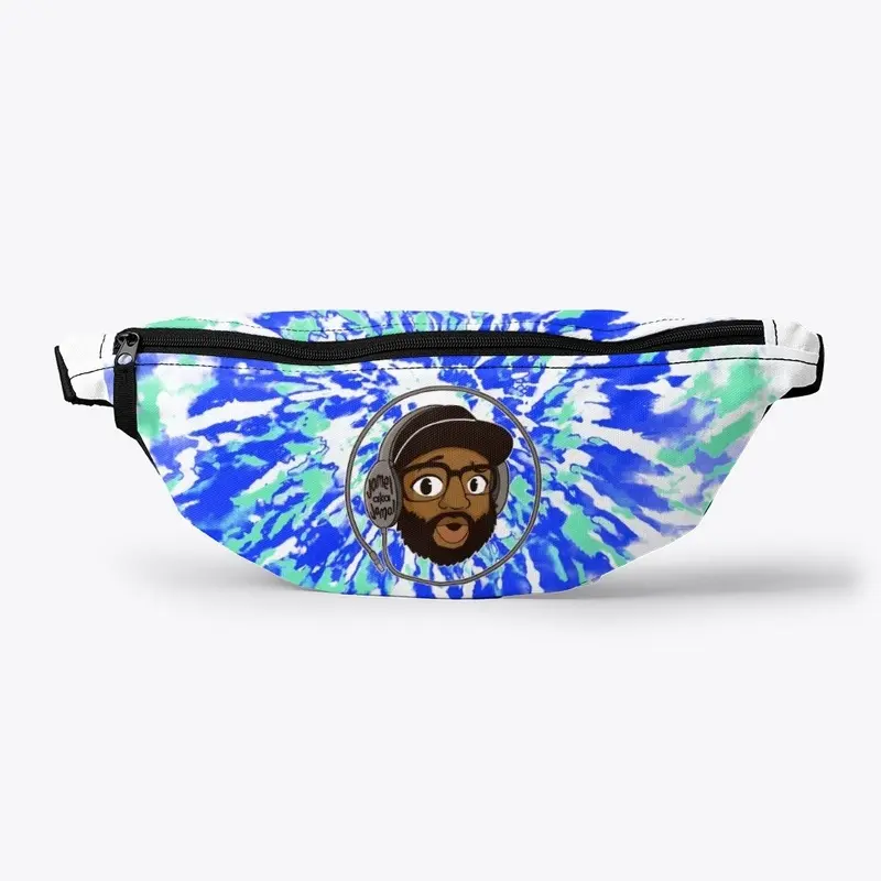 BLUE & GREEN TIE DYE REACTION LOGO