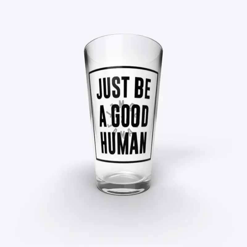 GOOD HUMAN SQ | BLACK LOGO