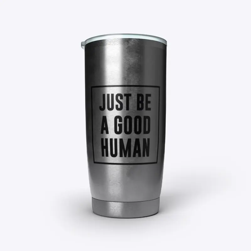 GOOD HUMAN SQ | BLACK LOGO